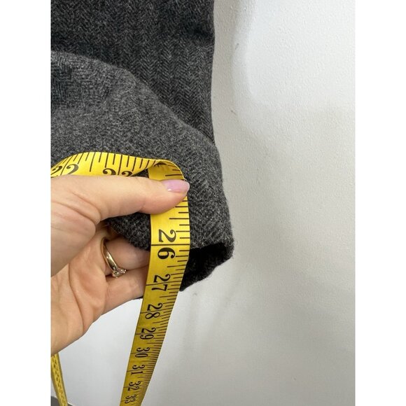 L.L.Bean Shetland Wool Insulated Thinsulate Coat Blazer Tweed Jacket  42 Reg - Picture 12 of 13